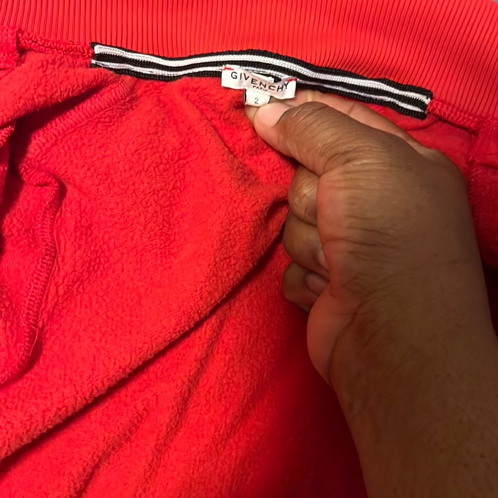 Givenchy toddlers jacket. Red Used, size 2